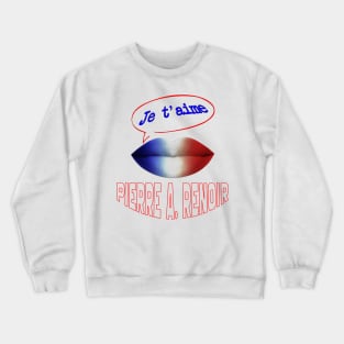 JE TAIME FRENCH KISS RENOIR Crewneck Sweatshirt